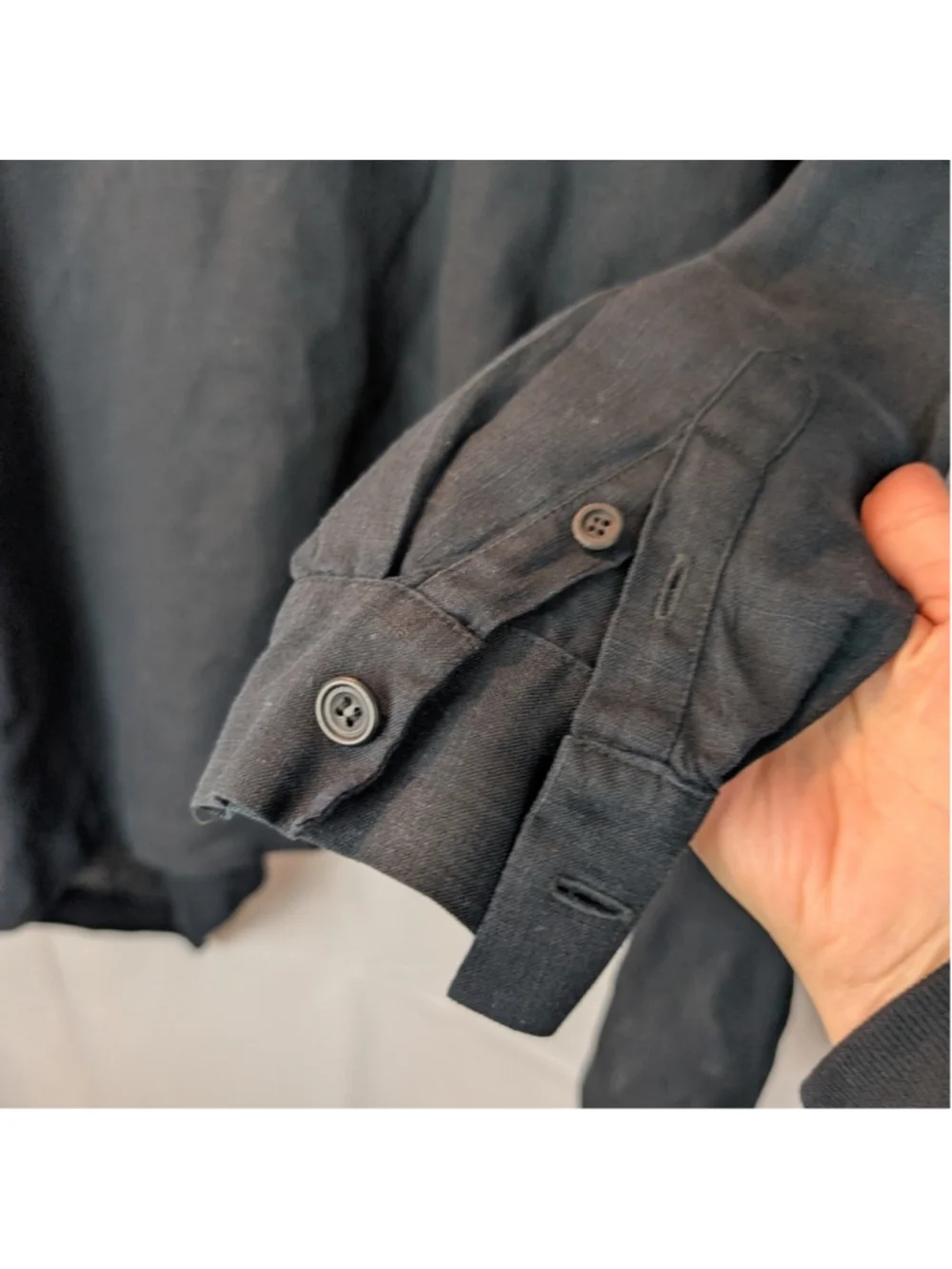 eskandar linen charcoal